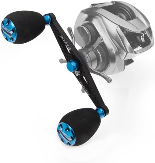 ベイトリールハンドル アルミ合金 左巻き 天然木 80mm ダイワ/アブ